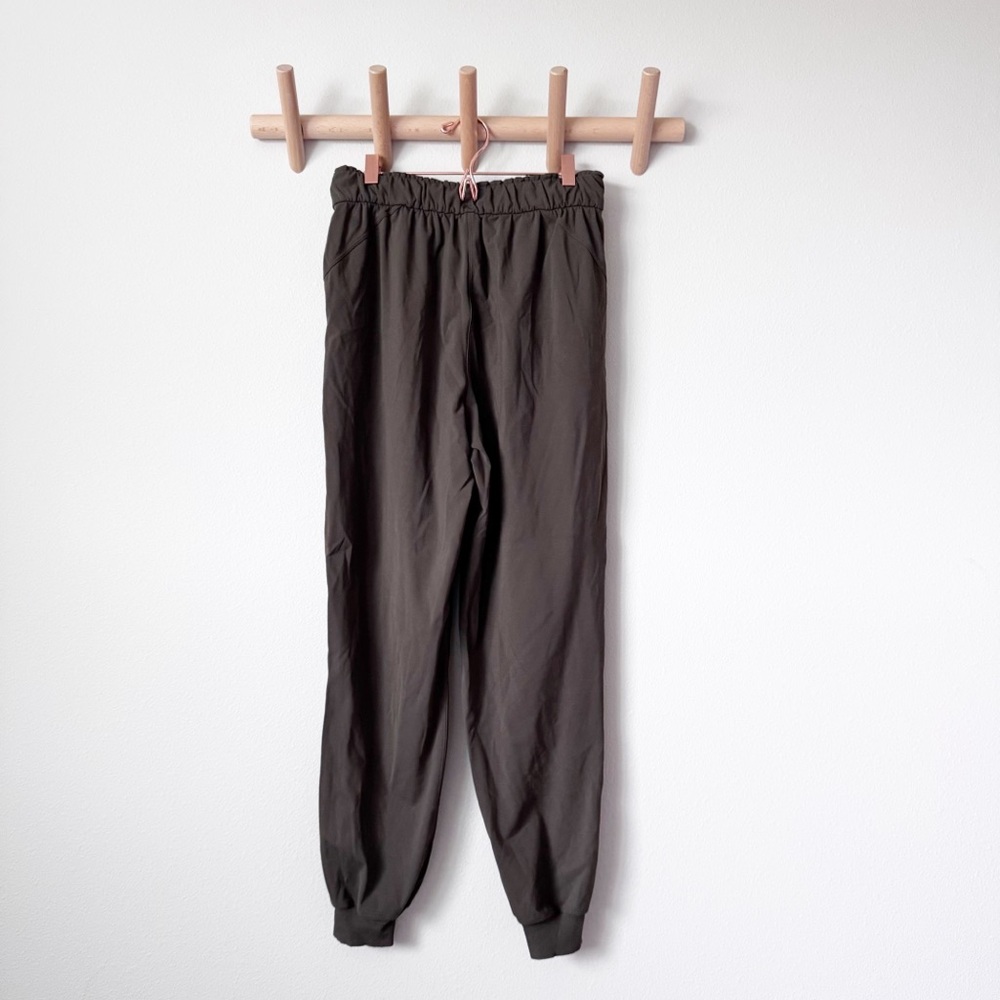 lululemon athletica Olive Green Drawstring Joggers - Picture 2 of 9